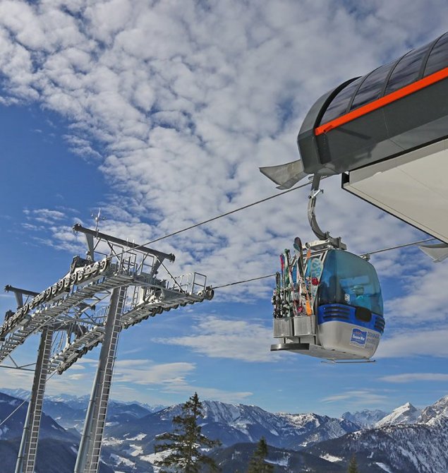 Hornbahn in Russbach im Skigebiet Dachstein West